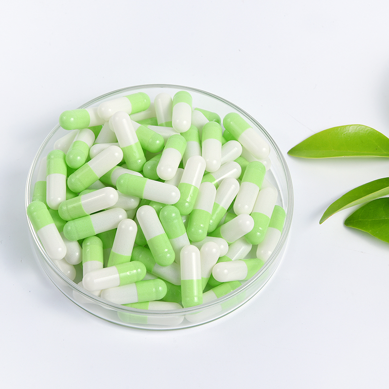 Groene en witte lege HPMC-capsules Plantaardige capsules